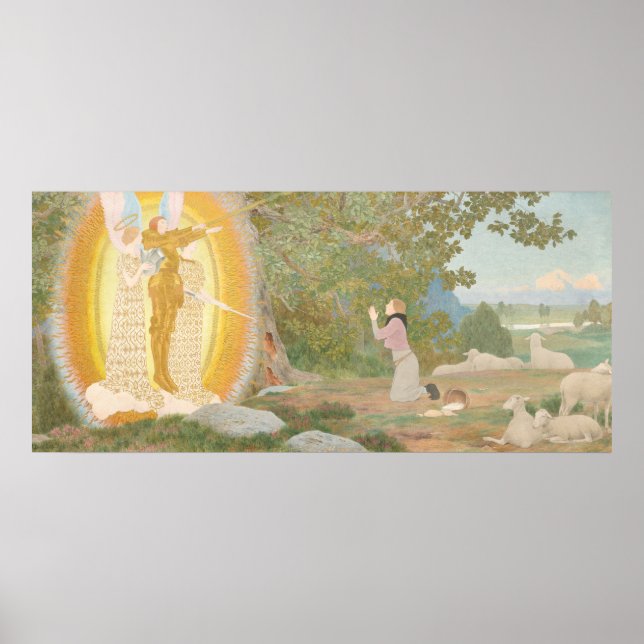 Affiche Vision et inspiration - Boutet de Monvel Art (Devant)