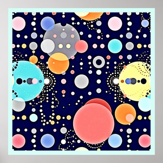 Affiche Vision Joyeuse de bulle Universe (Devant)