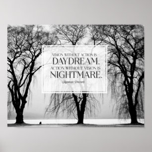 Affiche Vision sans action