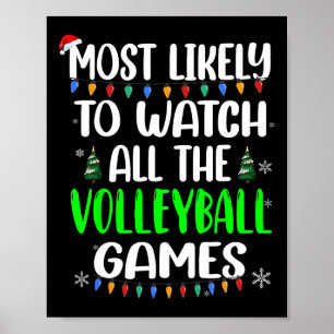 Affiche Visionner les jeux de volley-ball les plus probabl
