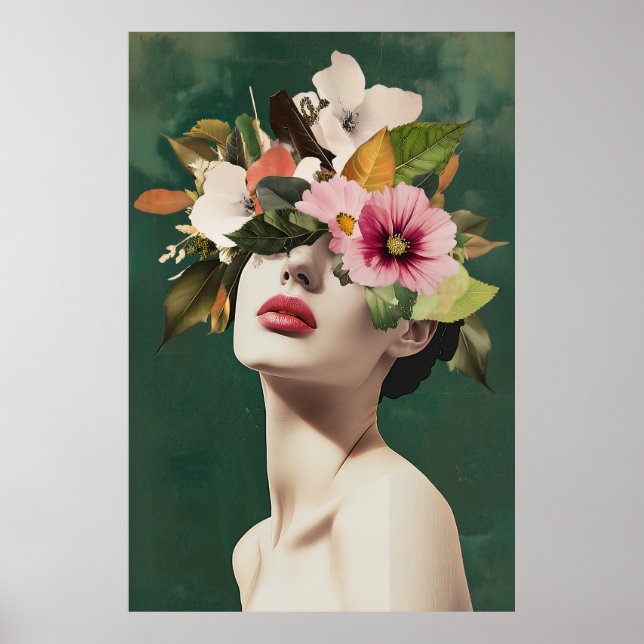 Affiche Visions florales (Devant)