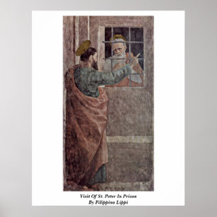 Affiche Visit Of St. Peter In Prison By Filippino Lippi