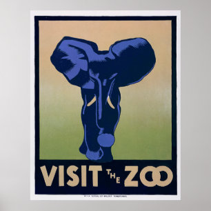 Affiche Visit the Zoo