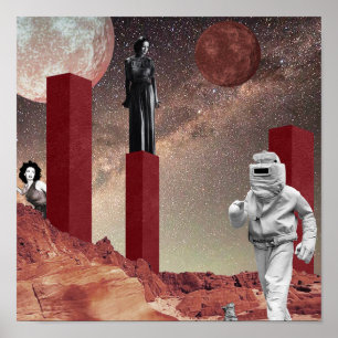 Affiche Visite de Mars