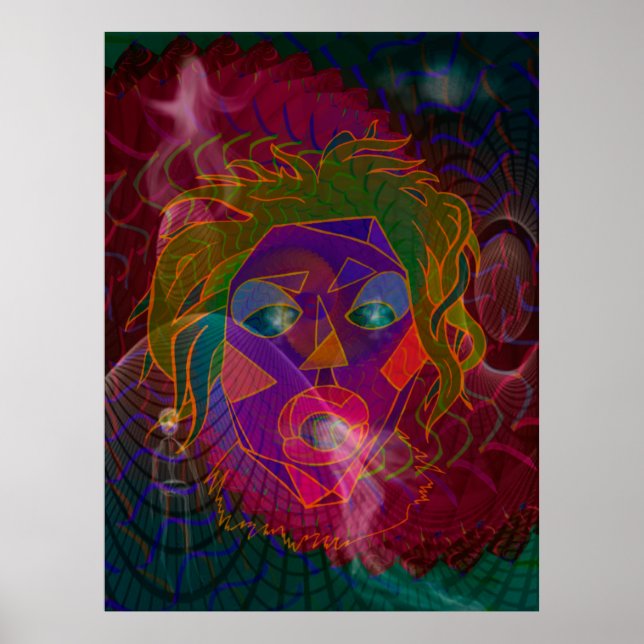 Affiche Visite du Shaman (Devant)