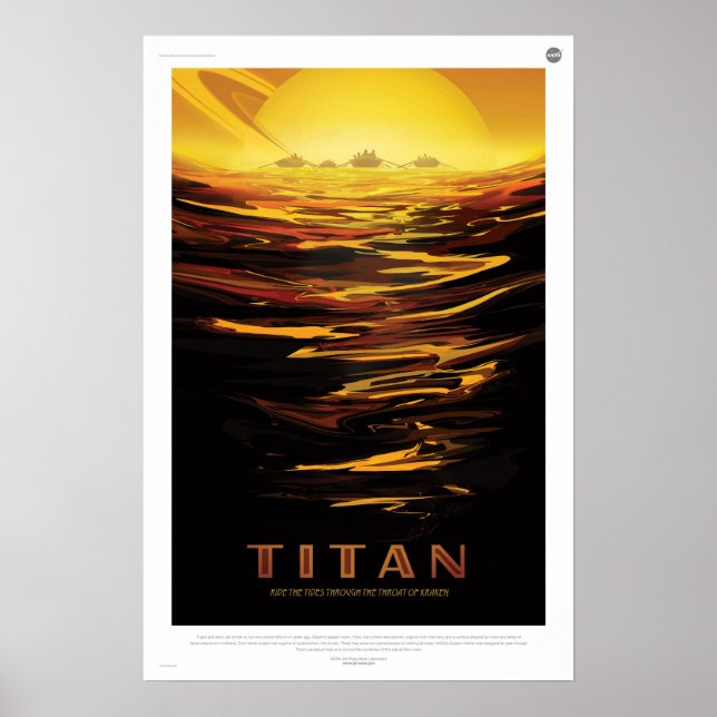 Affiche Visite Fantastique de Titan (Devant)
