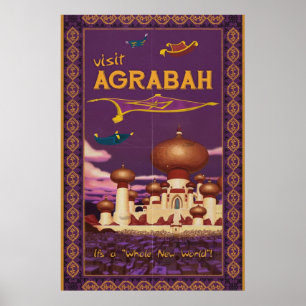 Affiche Visiter Agrabah