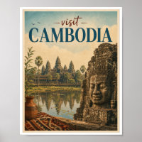 Visiter Cambodge Voyage Vintage