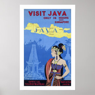 Affiche Visiter Java