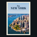 Affiche Visiter New York<br><div class="desc">Les affiches de voyage sont inspirées des plus beaux endroits du monde.</div>
