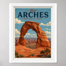 Visitez Arches National Park Voyage Vintage