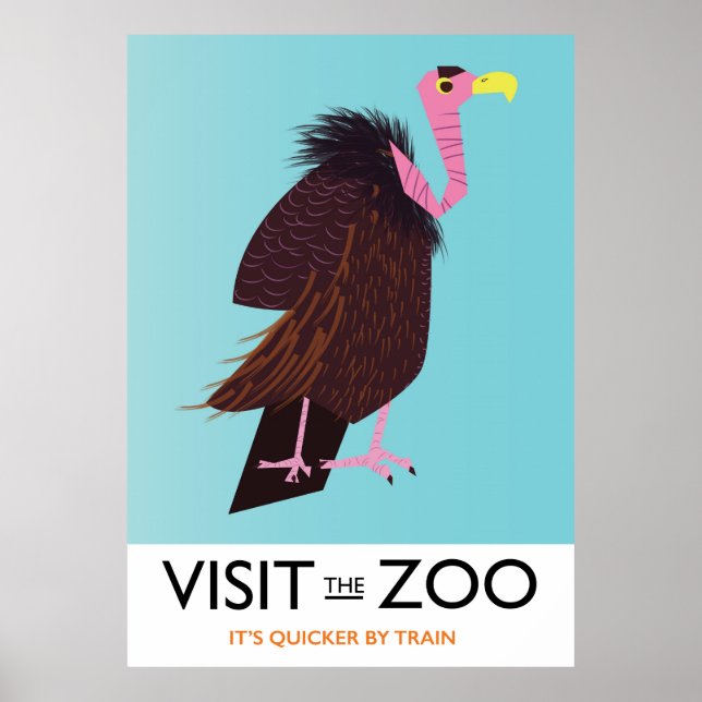 Affiche Visitez le zoo (Devant)