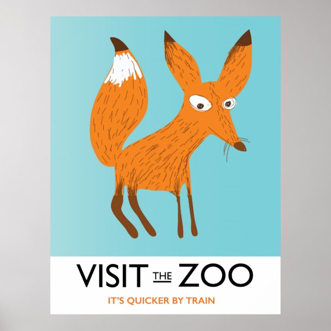 Affiche Visitez le Zoo - Édition Fox (Devant)