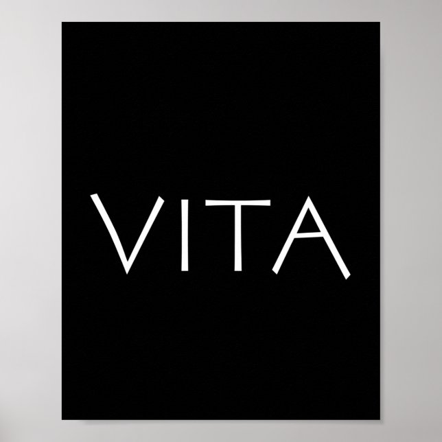 Affiche Vita (Devant)