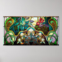 Vitrail Art nouveau