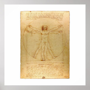 Affiche Vitruvian Man