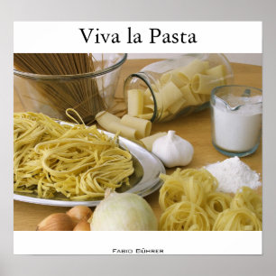 Affiche Viva la Pasta