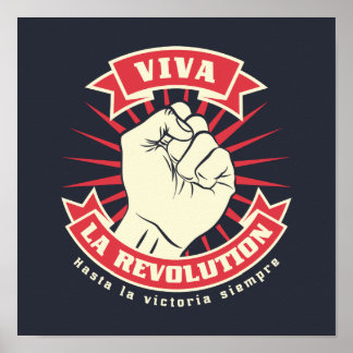Affiche Viva La Révolution