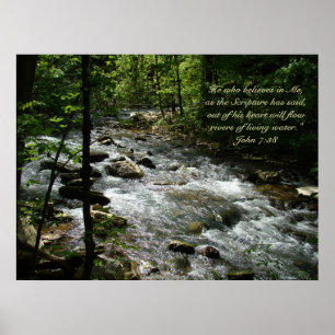 Affiche vivante de l'eau II