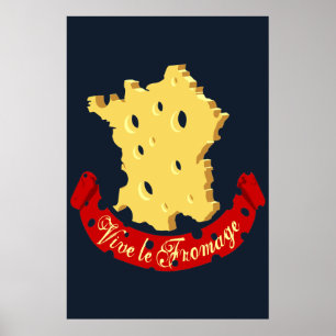 Affiche Vive le Fromage