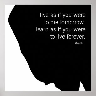 Affiche Vivez et apprenez