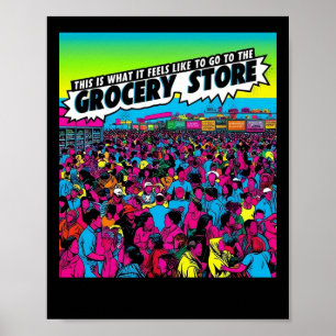 Affiche Vivez L'Anxiété Sociale - Voilà Ce Qu'Elle Ressent