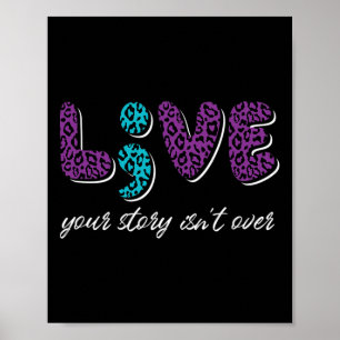 Affiche Vivez votre histoire n'est pas fini - Prévention d