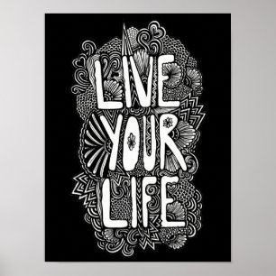 Affiche Vivez votre vie
