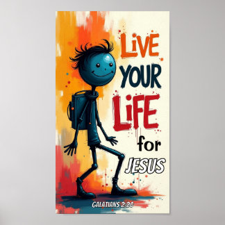 Affiche Vivez votre vie