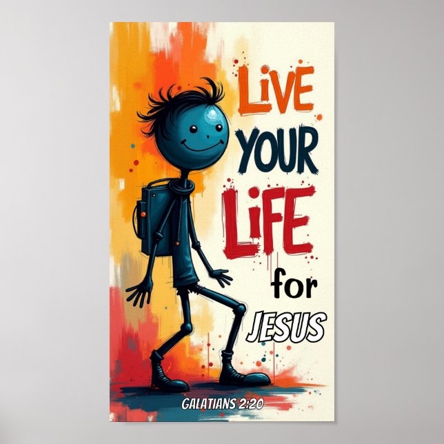 Affiche Vivez votre vie (Devant)