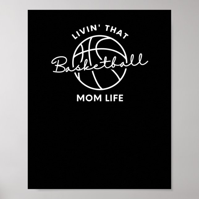 Affiche Vivre cette maman de basket-ball (Devant)