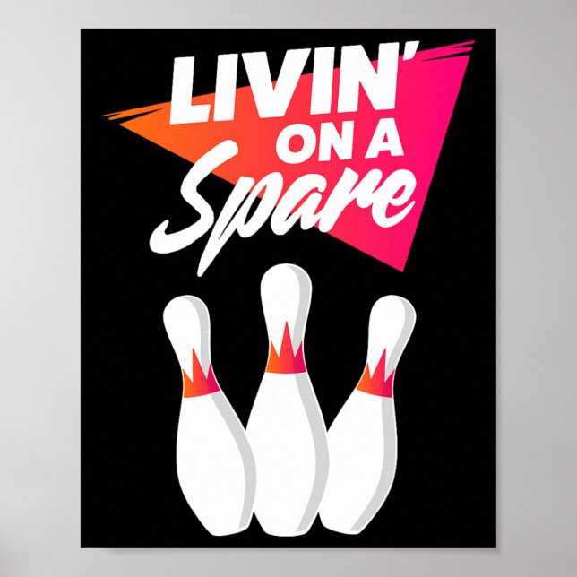 Affiche Vivre dans une équipe de bowling de rechange pour  (Devant)