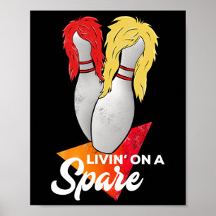 Affiche Vivre Dans Une Équipe De La Spare Bowling League