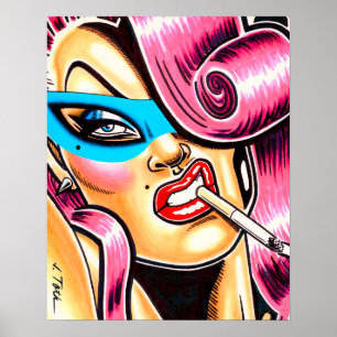 Affiche Vixen masqué