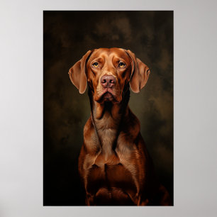 Affiche Vizsla hongroise