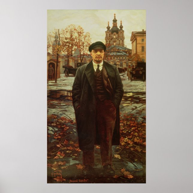 Affiche Vladimir Ilyich Lenin  at Smolny, c.1925 (Devant)
