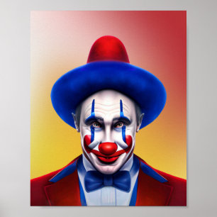 Affiche Vladimir le Clown - DIY