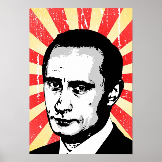 Affiche Vladimir Poutine (Devant)