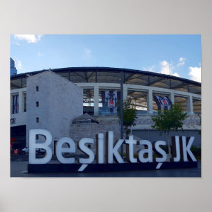 Affiche Vodafone Arena, stade de Besiktas