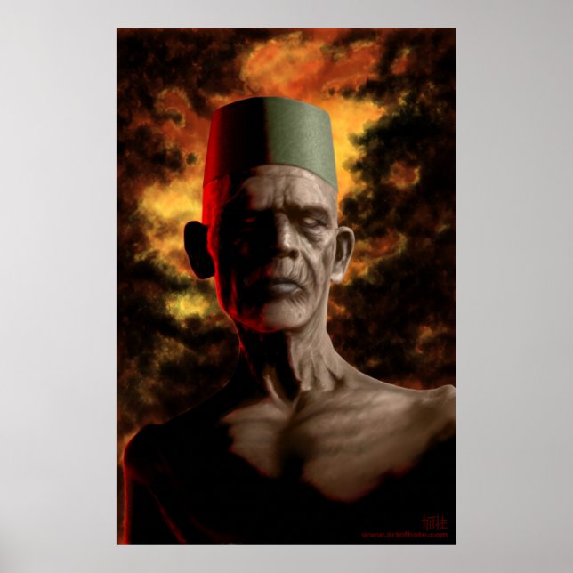 Affiche "Vodun Bokor" par HATE (Devant)