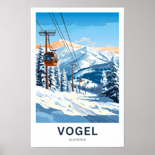 Affiche Vogel Slovénie Imprimer Voyage