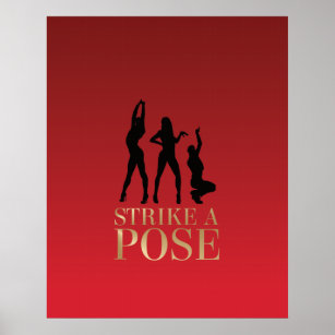 Affiche Vogue Strike a Pose - do-it-yourself -