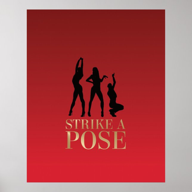 Affiche Vogue Strike a Pose - do-it-yourself - (Devant)