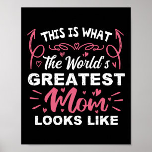 Affiche Voici à quoi ressemble la plus grande maman du mon