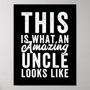 Affiche Voici à quoi ressemble un oncle Extraordinaire