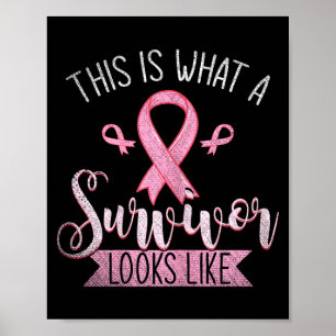 Affiche Voici à quoi ressemble un survivant au cancer du s