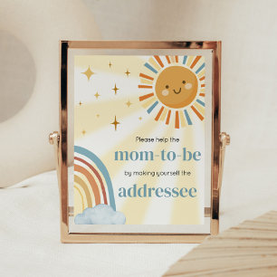 Affiche Voici la station Son Retro Sunshine Envelope