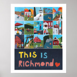 Affiche Voici l'affiche de Richmond