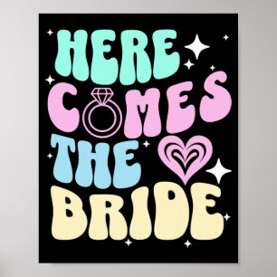 Affiche Voici Le Bride Bachelorette Party Bridal Sho