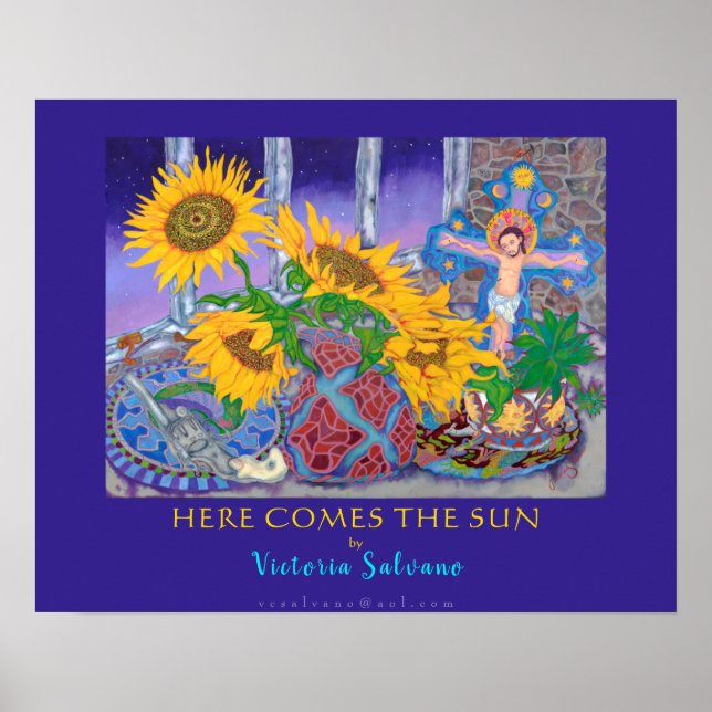 AFFICHE VOICI LE SOLEIL (Devant)